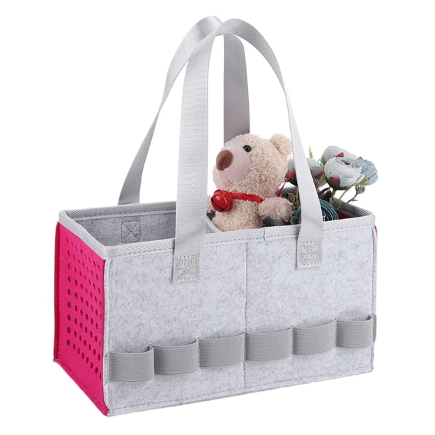 Audio Storage Bag Organizador Tela Fieltro para TonieBox Player Starter Set () Red
