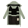 thumbnail image 4 of Marikoo Women's Warm Winter Coat with Hood - Quilted Thigh-Length Jacket - Natsukoo XVI, 4 of 8