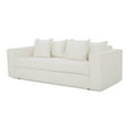 thumbnail image 3 of Moe's Home Collection Kiran Sofa Bed Fabric White, 3 of 7