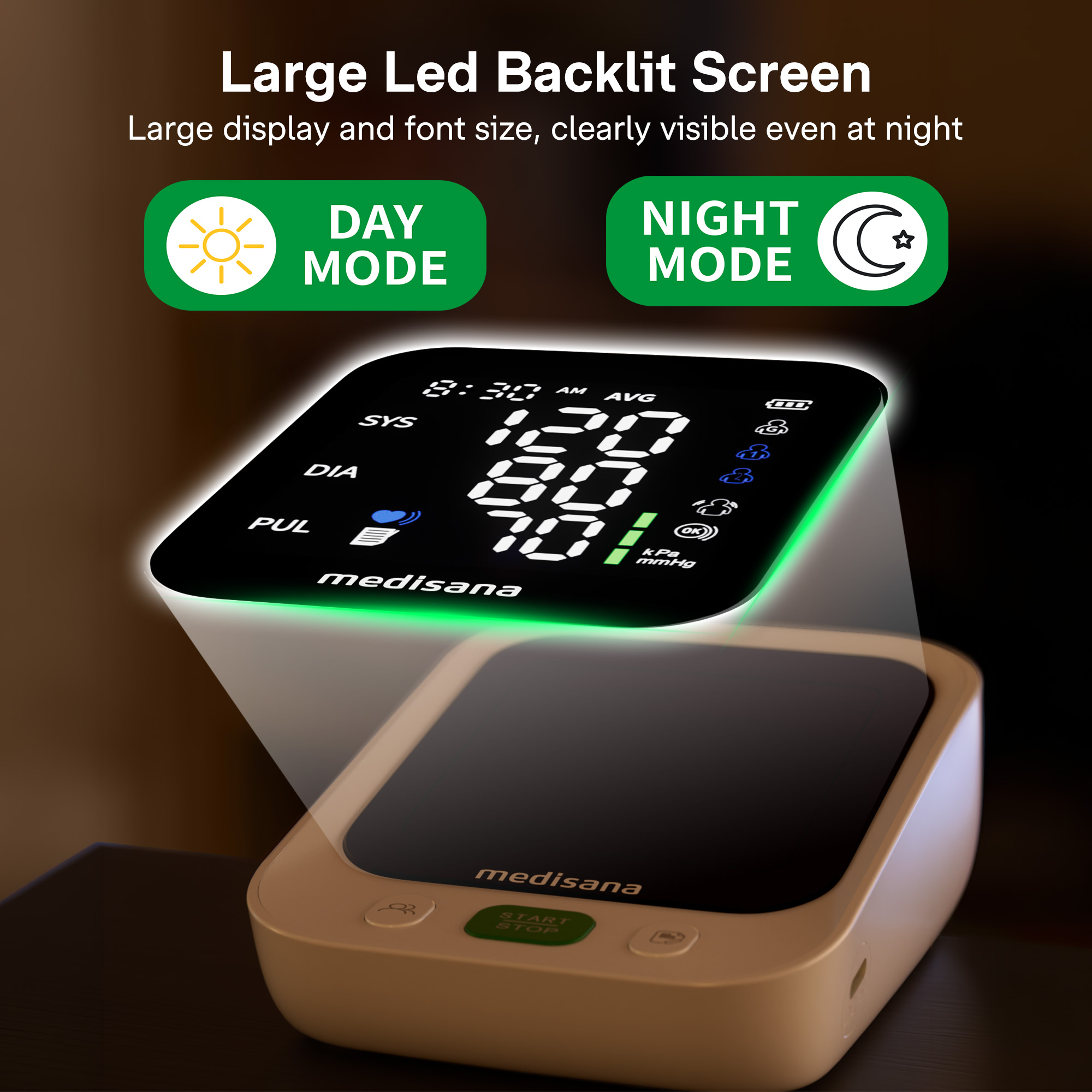 Medisana Upper Arm Blood Pressure Monitor with Dual User Memory photo 7