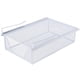 thumbnail image 1 of Organizador de almacenamiento debajo del gabinete Organizador de cajones para calcetines y ropa interior Cesta deslizable Blanco, 1 of 7