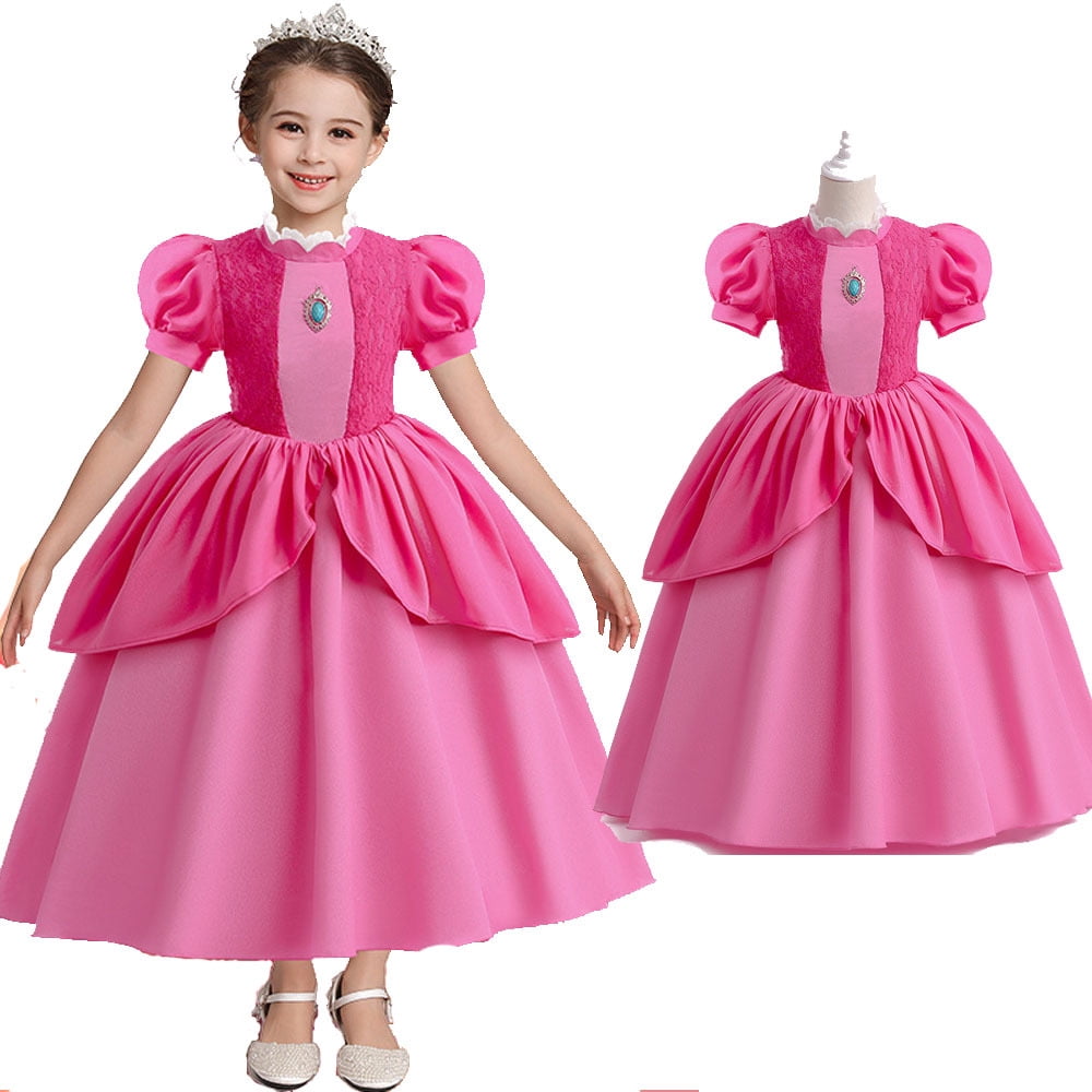Princess Peach Costume Dress - Pink main image 1