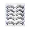 thumbnail image 1 of Unique Bargains 5 Pair 3D Mixed Color False Eyelashes for Makeup Blue, 1 of 4