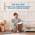 thumbnail image 3 of ECR4Kids Mila Arm Chair, Dark Sage, 3 of 9