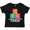 thumbnail image 3 of Inktastic 3rd Birthday 3 Year Old Alphabet Boys or Girls Toddler T-Shirt, 3 of 5