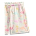 thumbnail image 3 of Wonder Nation Little Girls' Pull On Knit Shorts, Sizes 4-10, 3 of 3