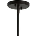 thumbnail image 5 of JONATHAN Y Watts 10.5" 1-Light Mid-Century Modern Iron/Glass LED Pendant, Oil Rubbed Bronze/Clear, 5 of 10