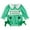 ZC-Green, variant on Wxirdiow Baby Girl Outfit Infant Long Sleeve Bubble Romper Baby Girl Fall Winter Outfits Newborn Knit Embroidery Bodysuit Clothes Blue Size,12-18 Months