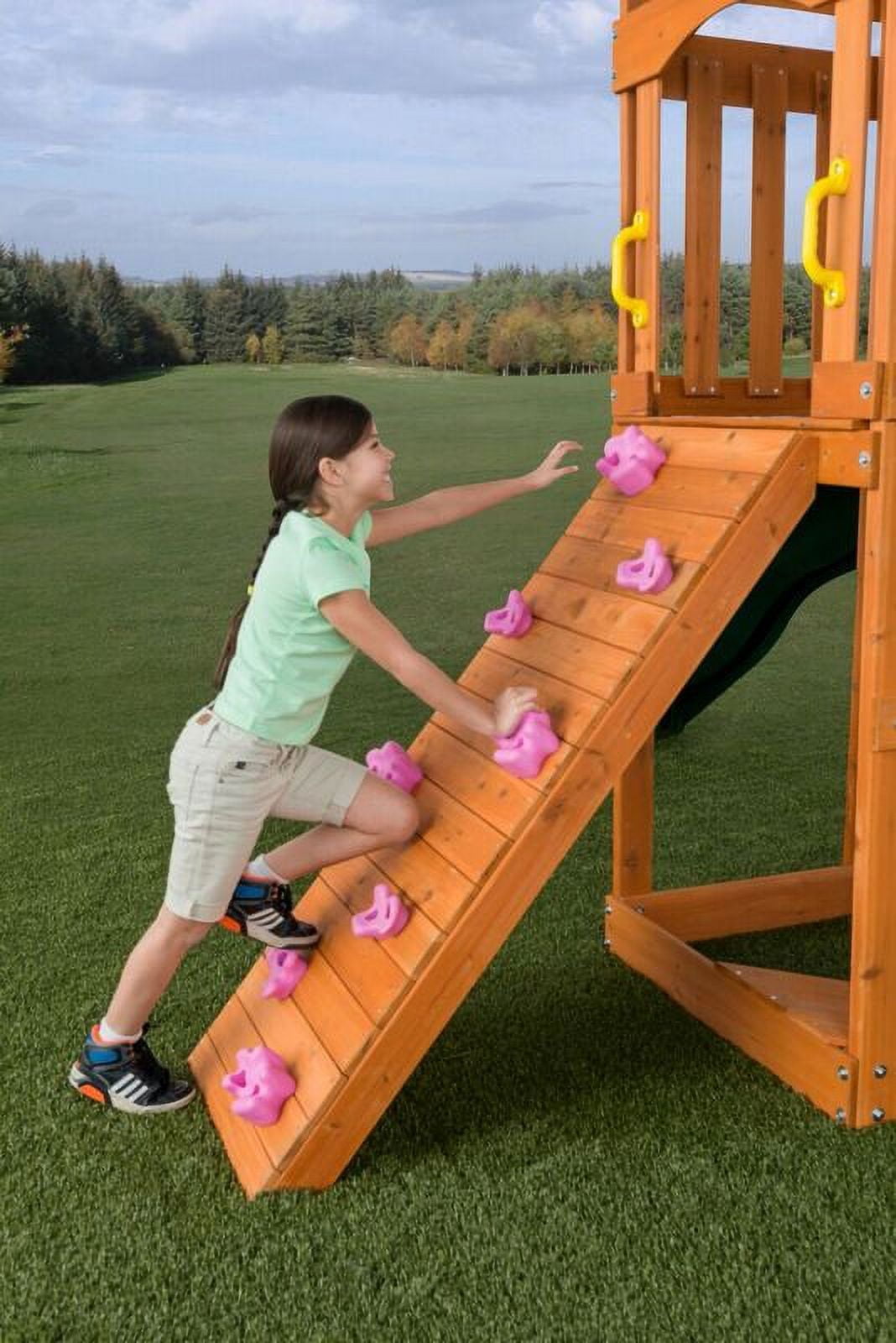 Creative Cedar Designs Playset Climbing Rocks (set of 4)- Pink