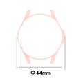 thumbnail image 4 of Watch Protective Case Smartwatch PC Hard Protection Skin Bumper Screen Protector Cover Replacement for Galaxy Watch4 40mm/44mm [44mm] pink, 4 of 9