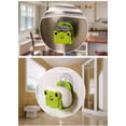thumbnail image 4 of Marrón 3 Piezas Soportes para Esponjas de Cocina Rejilla de Secado de Drenaje Esponjas de Fregadero Autoadhesivas Estante Estante de Almacenamiento Organizador Accesorios de baño Suministrad, 4 of 5