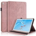 thumbnail image 1 of Tree of Life Embossed Case for Lenovo Tab m10 Stand, Card Slots, Stylus Loop Gold, 1 of 5