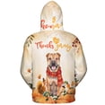 thumbnail image 2 of Happy Thanksgiving Chinese Shar-Pei with Turkey Pumpkins Autumn Vibes All Over Print 3D Hoodie Unisex Merch Hoodies Dog Lover - 12018, 2 of 6