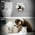 thumbnail image 4 of Cowmen Toilet Paper Holder Metal Western Cowmen Wall Mounted Toilet Paper Storage for Extra 8 Rolls Cowmen Theme Toilet Paper Organizer Toilet Paper Roll Holder for Bathroom Home Décor, 4 of 8