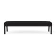 thumbnail image 2 of Waterfall Reception Waiting Room Healthcare 3-Seat Bench / Black Steel / Black, 2 of 5