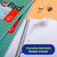 thumbnail image 3 of 12x Pukka Pad A4 Metallic Squared & Lined Notebooks 200 Pages 80GSM Wirebound, 3 of 8
