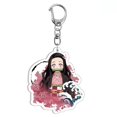 thumbnail image 1 of CHINK Cartoon Demon Slayer Cosplay Kamado Tanjirou Llavero Anime Colgante Acrílico No Yaiba Kimetsu Gao Jiahui  unisex, 1 of 2