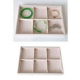 thumbnail image 2 of Bandeja de Exhibición de Joyería de Pulseras Collar Anillos Caja de Almacenamiento Organizador de Caja - si, 2 of 8