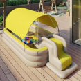thumbnail image 2 of Piscina grande de verano, piscinas inflables grandes para la familia con tobogán, juguetes inflables, juegos de agua, juegos al aire libre, piscina para bebés, 2 of 4
