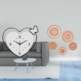 thumbnail image 2 of Reloj de pared,Reloj de pared acrílico para oficina en casa,sin tictac,Manualidades de pared,Decoración para colgar en la pared,ratán artesanal tejido,Juego de decoración de pared Adorno, 2 of 8