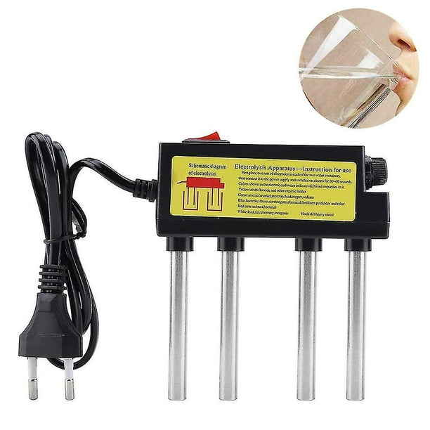 1 unidad de electrolizador de agua, probador de calidad del agua, Detector de calidad del agua, agua portátil de electrólisis de agua