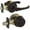 Bronze, variant on Callan KN3000 Newport Single Cylinder Keyed Entry Lever and Deadbolt Combination Set