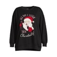 thumbnail image 4 of Christmas Women's Plus Size All Day Sleigh Graphic Sweatshirt from Feeling Festive, 4 of 6