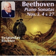 Sviatoslav Richter - Piano Sonatas 3 & 4 & 27 - Classical - CD