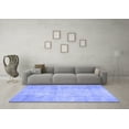 thumbnail image 3 of Ahgly Company Machine Washable Indoor Rectangle Persian Blue Traditional Area Rugs, 2' x 3', 3 of 4