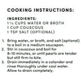 thumbnail image 5 of bettergoods Israeli Style Pearled Couscous, 12 oz, 5 of 8