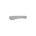 thumbnail image 3 of Meridian Furniture Ollie Grey Boucle Fabric Modular Sectional, 3 of 13