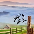 thumbnail image 3 of Dosaele Metal Bird Wall Art Metal Bird Silhouette Yard Art Tree Bird Animal Art Sculpture for Indoor Home Garden Lawn Backyard, 3 of 5