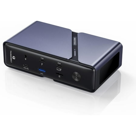 MINISFORUM TB4-01 Docking Station with Thunderbolt 4 and Intel JHL 8440 TB4 Controller, DP | HDMI |TB4 Video Output | 3xUSB-A |1xRJ45 Dock Station