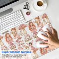 thumbnail image 4 of Long Mouse Pads for Desk,Forest Fairy Princess Pattern Desk Mats on Top Of Desks, Desk Mouse Pad Extra Large with 3mm Non-Slip Base and Stitched Edge for Gaming,Office,Work,Home 31.5"x11.8", 4 of 6