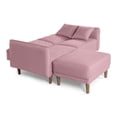 thumbnail image 4 of Sala Modular Sofá Cama Reversible Makora De Lino Palo De Rosa Modelo Ritz, 4 of 9