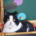 thumbnail image 5 of Welling 50cm Simulation Three-dimension Stuffed Pillow Cute Cat Plush Toy Children Doll, 5 of 10
