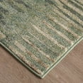 thumbnail image 4 of Feizy Eden Modern Abstract, Green/Ivory/Brown, 5' x 7'6" Area Rug Easy Care Stain Resistant Fade Resistant Industrial Distressed Floor Rug for Living room Bedroom, 4 of 9