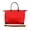 Red, variant on Nylon Large Shopping Tote w/ Nylon Shoulder Strap - Fuchsia - BG-HD1294FU