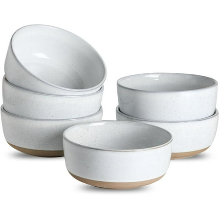 Ceramic Soup Bowls Set of 6,30 Ounce