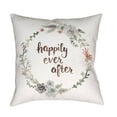 thumbnail image 2 of Surya  Ever After 18 x 18 x 4 in. Throw Pillow - Red - Medium, 2 of 2