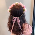 thumbnail image 5 of Childrens Floral Hair Accessory Soft Mesh Flower Crowns Headbands Flowers Hair Wreaths For Event And Everyday Wear, 5 of 16