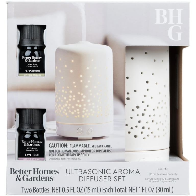 Better Homes & Gardens Confetti Cool Mist Aroma Diffuser Set photo 2