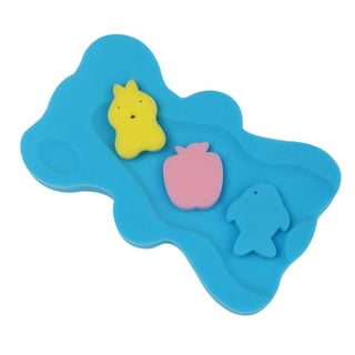 HALLO Soft Infant Bath Sponge Skid Proof Baby Bath Mat Newborn Odor Free  (Pink)