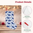 thumbnail image 4 of Picia Whale for 18in Christmas Stockings, Xmas Stocking for Kids, Holiday and Family Stocking for Fireplace or Party Decoration, 4 of 7