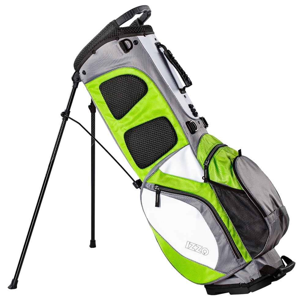 IZZO Lite Golf Stand Bag - Green - Walmart.com