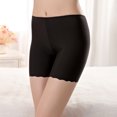 thumbnail image 2 of Bigersell Thong Panties Clearance Lingerie Underwear Tangas Panty Style P-1076 Spandex Shaping Panties Ladies Thong Underwear Briefs High Waist Women's Panties Black XL, 2 of 8