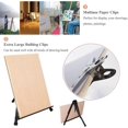 thumbnail image 2 of Extra Large Bulldog Clips, 2pcs 20cm Silver Tone Metal File Binder Clamps For Home Office School Supplies, 2 of 3