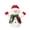 White, variant on ShaoXinWan Christmas Fabric Ornament, Xmas Soft Stuffed Figurine Decor, Festive Handmade Cloth Tabletop Doll for Winter Season Home Shelf Mantel Xmas Party Decorations