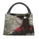 thumbnail image 1 of Easygdp Dark Red Hooded Girl Bolsa de Almuerzo Insulada Reutilizable, Bolsa de Mano y Bandolera para Oficina, Trabajo, Viajes, 1 of 6