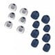 thumbnail image 5 of 7 pares de almohadillas de repuesto de gel de sílice para auriculares intrauditivos WF 1000XM3 de azul, 5 of 9